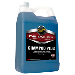 Shampoo Plus. Indeholder Glansforstærker