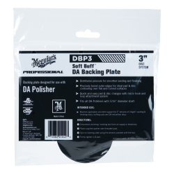 3" Meguiars Dual Action Backing Plate
